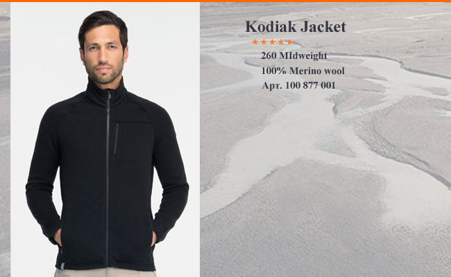  Icebreaker Kodiak Jacket 100 877 001
