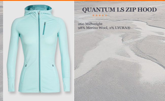 Quantum LS Zip Hood | 101 466 415 Aqua Splash 