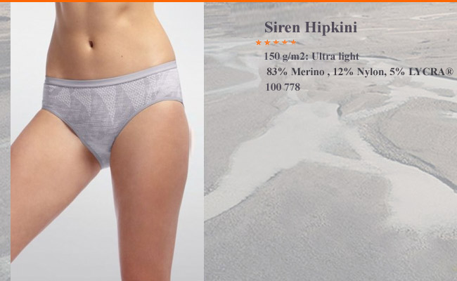 Icebreaker Siren Hipkini Rosette