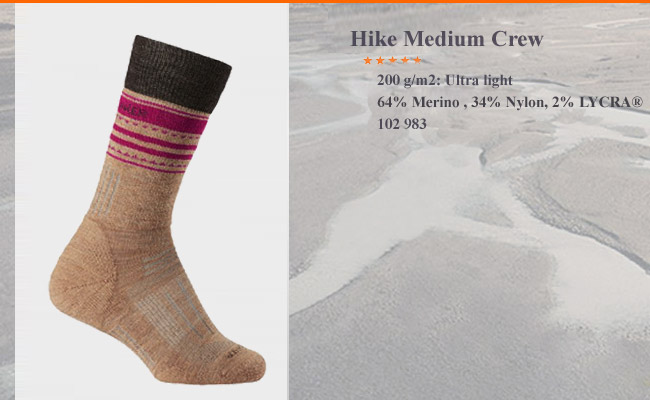 Women's Hike Medium Crew | 102 983 201  