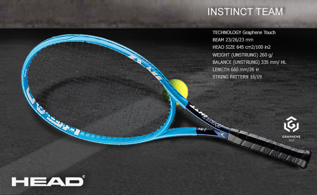  	 Head Graphene 360 Instinct Team 2019   