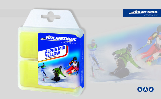 Alpha Mix Wax Yellow: Holmenkol   