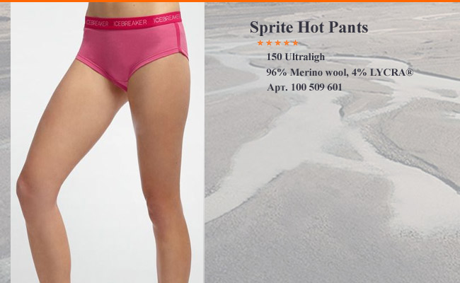 Icebreaker Sprite Hot Pants | 100 509 601