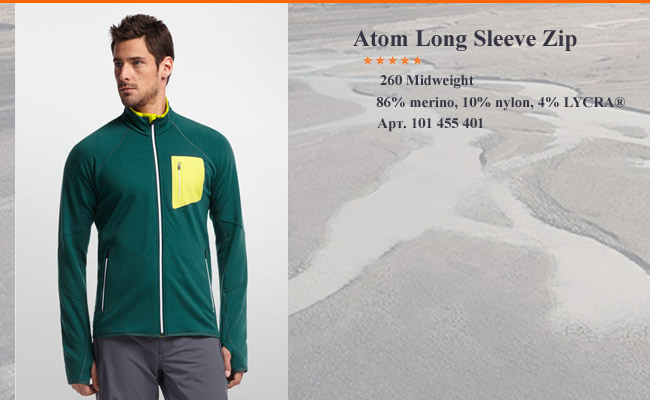 Atom Long Sleeve Zip | . 101 455 401