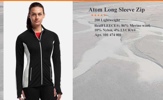 Atom Long Sleeve Zip | 101 474 001
