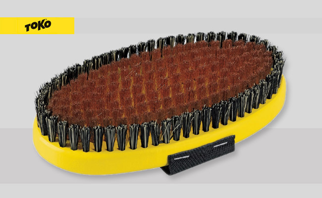 Toko Base Brush oval Copper  | . 556 0009