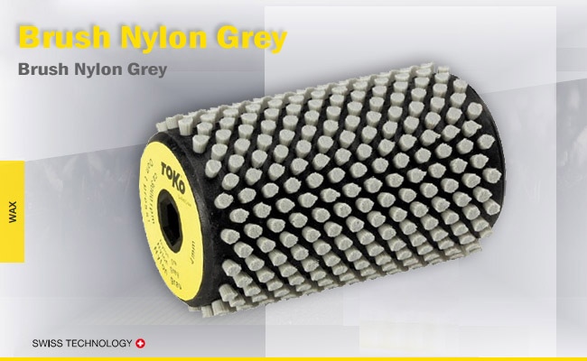 ToKo Rotary Brush Nylon Grey 4 mm
