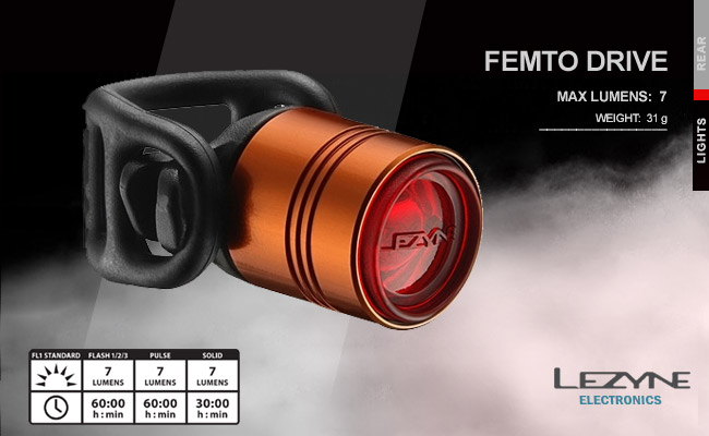  	  Lezyne FEMTO DRIVE | Orange