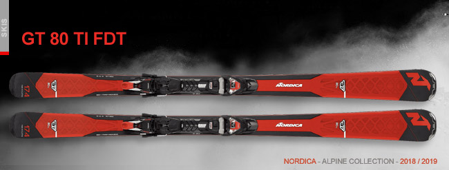   Nordica GT 80 TI FDT | Red Black