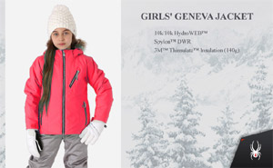 Куртка Spyder Girls' Geneva Jacket | Hibiscus 