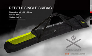  	   Head Single Ski Bag Short 160 2021
