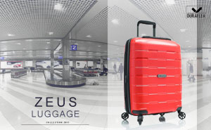Пластиковые чемоданы Heys Zeus (S) | Red