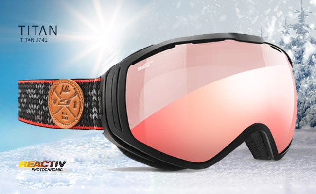 Julbo Titan Zebra Light Red | J74133148 Red flash