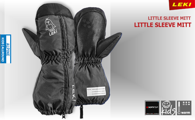 Leki Little Sleeve Mitt | Black
