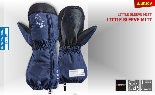  Leki Little Sleeve Mitt | navy-black