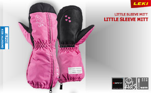 Leki Little Sleeve Mitt | pink-black