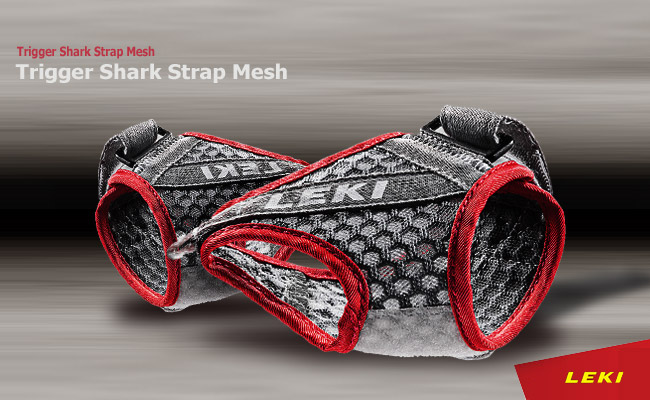    Leki Shark Strap Mesh RED 