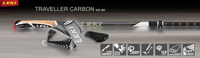  	Leki Traveller Carbon | 650 26031   