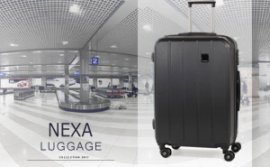Пластиковые чемоданы Members Nexa ( M ) | Black