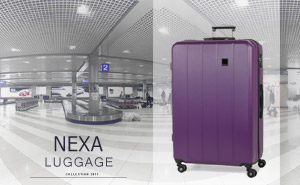 Пластиковые чемоданы Members Nexa ( L ) | Purple   