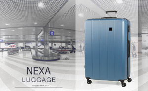  	Пластиковые чемоданы Members Nexa ( L ) | Blue