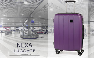 Пластиковые чемоданы Members Nexa ( M ) | Purple 