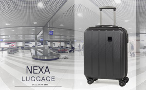 Пластиковые чемоданы Members Nexa ( S ) | Black 
