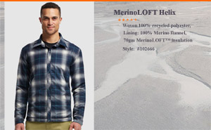 MerinoLOFT Helix Reversible Shirt
