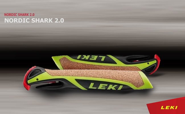  	 LEKI Nordic Shark 2.0 | 2  Black - Lime  