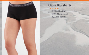 Icebreaker Oasis Boy shorts | 100 519 001