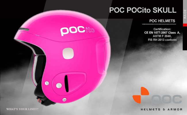  POC POCito Skull Fluorescent Pink
