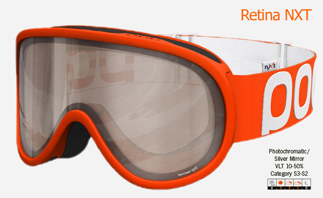  POC Retina NXT Photochromatic | Orange