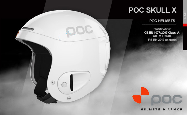   POC Skull  X | white  