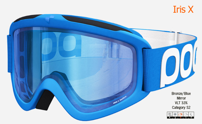  POC Iris X | Terbium Blue