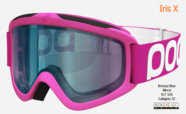  POC Iris X | Chromium Pink