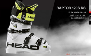   Head Raptor 120 RS WH | 2020 