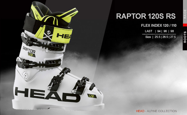   Head Raptor 120 RS WH | 2020 