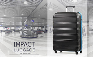 Пластиковые чемоданы Rock Impact Large | Black