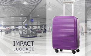 Пластиковые чемоданы Rock Impact Small | Purple 