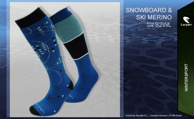 T2 Ski Snowboard Merino 2  |  S2WL 4153 turquoise