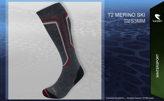 Lorpen Merino Ski Midweight | SMMM 1700 charcoal   