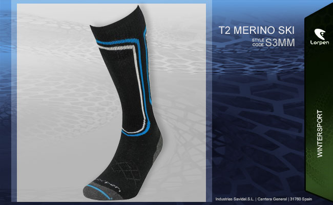 Lorpen Merino Ski Midweight | SMMM 1701 Black