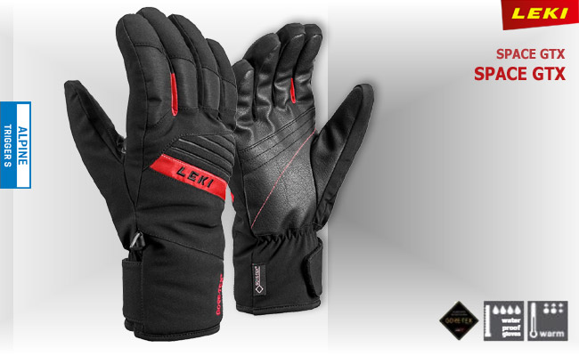  Leki Space GTX | Black Red