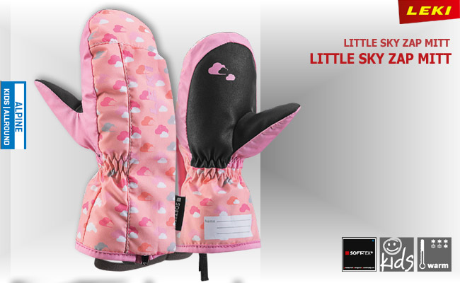  	Leki Little Sky Zap Mitt | rose pink 
