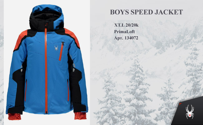 Spyder BOYS SPEED JACKET | French Blue