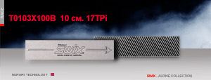 Стальной напильник Swix T0103X100B | 17TPI Стальной напильник Swix T0103X100B | 17TPI