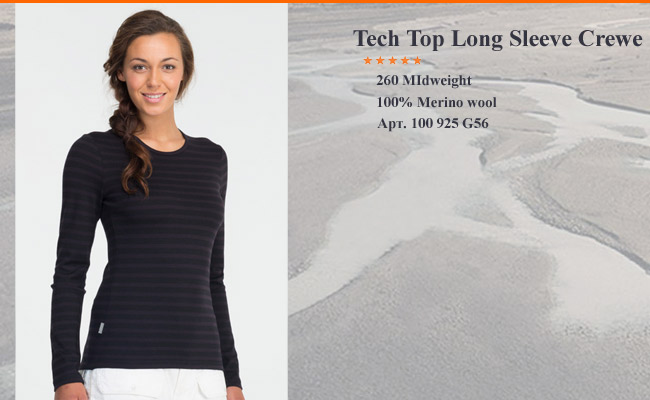 Tech Oasis LS Crew Stripe | . 100 925 G56