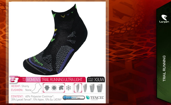 T3 Womens Trail Running UltraLight | X3UW 4233  