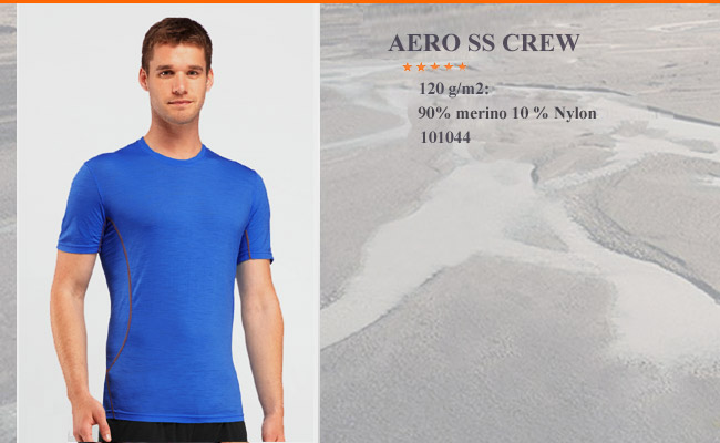  Icebreaker Aero SS Crew | 101 044 G79