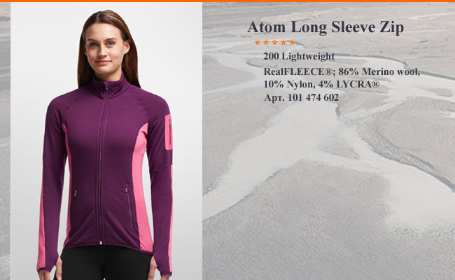 Atom Long Sleeve Zip | 101 474 602   